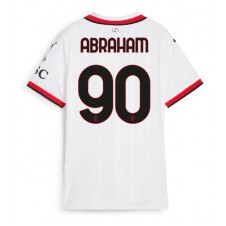 AC Milan Tammy Abraham #90 Bortedrakt Kvinner 2024-25 Kortermet